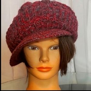 David and Young Knitted Newsboy Cap
